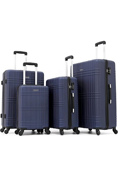 Giordano مجموعة حقائب سفر مصنوعة من مادة ABS بسعة 4 طن مع عجلات دوارة مزدوجة