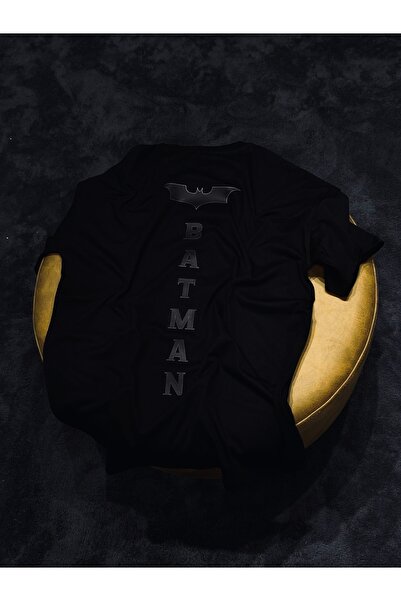 Spark Collection تيشيرت أسود من Dc Batman مصنوع من القطن بنسبة 100%