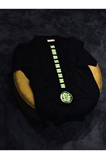 Spark Collection Marvel Hulk Smash 100% Cotton Relax Mold Tshirt
