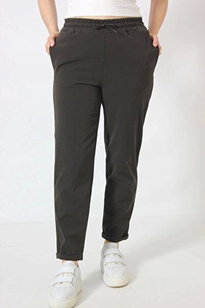 Moda Berray PS-100 CEPLİ BELDEN İPLİ AYARLANABİLİR BORU PAÇA SİYAH EŞOFMAN PA...