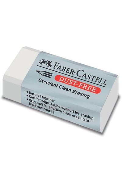 STOREMAX Muartshop 187130-Box30 Dustless Eraser - White (Pack of 30) 871301