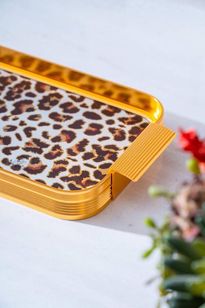 ACAR Ortigia Rectangular Glass Tray