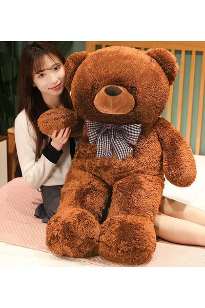 Peeple Box 120 Big Bow Tie Teddy Bear