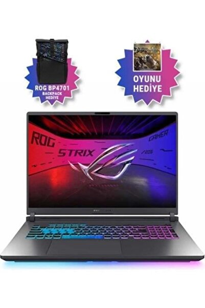ASUS Rog Strix G18 Ultra 9 275HX 80GB 4TB SSD+4TBSSD 16GB/RTX5080 18" 2.5K 3Ms W11P WS9129W48+ZETTACNT
