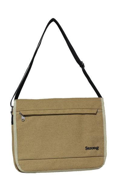 Strong Unisex Canvas Messenger Bag Strap Shoulder Bag School Bag Gusseted Crossbody Bag Pst02