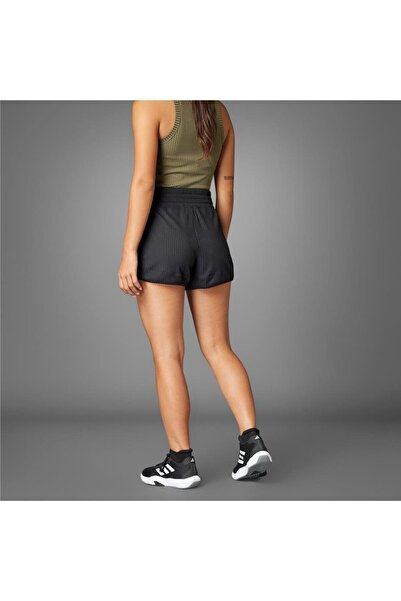 adidas Kadın Siyah Şort Pacer Rıb Short Ik5455