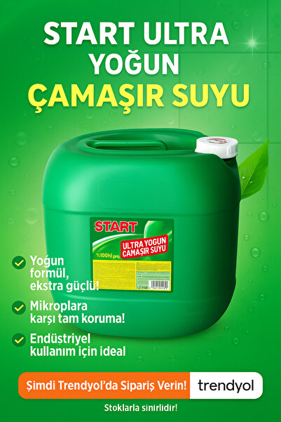 TETİKOĞLU KİMYA Start Ultra Yoğun Çamaşır Suyu 30 lt