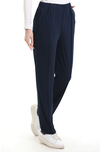 sefamerve Çimali Battal Trousers 991031-02 Navy Blue