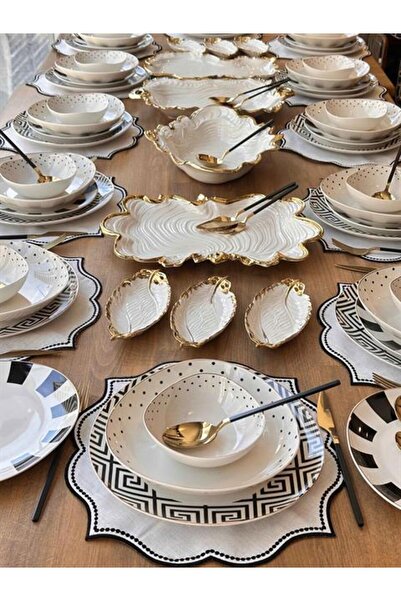 ROSSEV Yemek Takımı Valessa 75 Parça 12 Kişilik