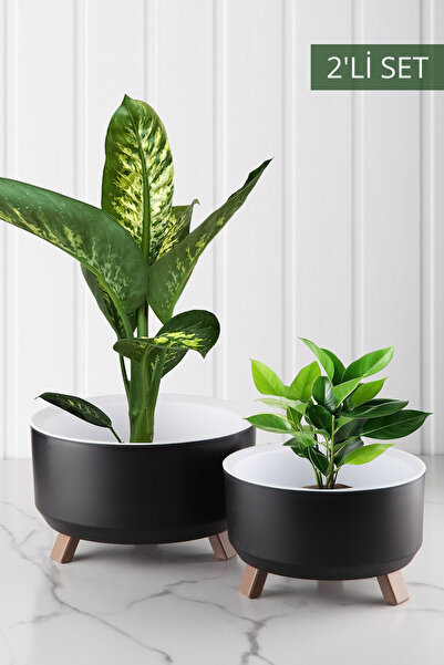 Nandy Home Tripot Model 2'li Saksı Seti