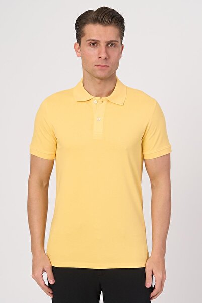 White Stone ΛΕΥΚΗ ΠΕΤΡΑ 2025-Y 2570-Y ΜΠΛΟΥΖΑΚΙ ΜΕ ΓΙΑΚΑ POLA ΚΙΤΡΙΝΟ