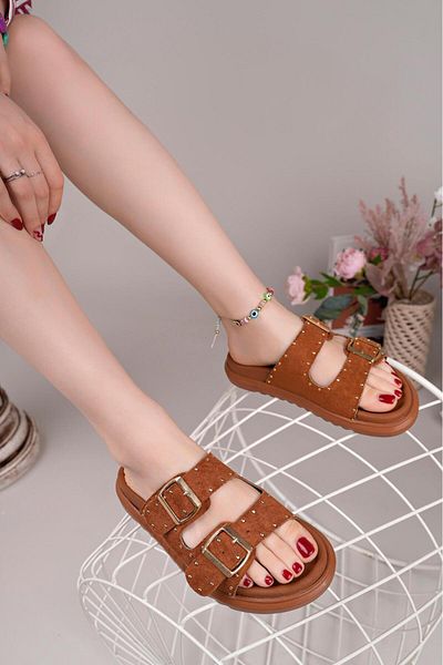 TOGET Women's Daily Wear Stylish and Comfortable Soft Sole Trop Detail Women's Slippers
