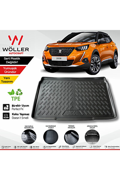 wöller Peugeot 2008 Bagaj Havuzu 2019 Sonrası 3d Ultraflex Esnek