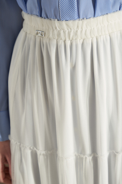 Setrms Tam Astarlı Tül Etek