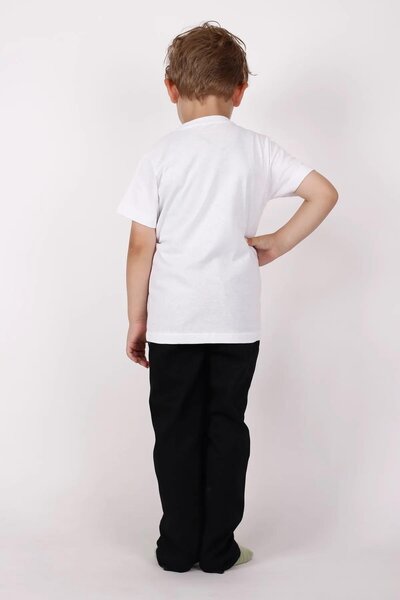 Alme Unisex Short Sleeve Children's Flag Crescent and Star 23 April 29 October 10 November Demonstration T-shirt