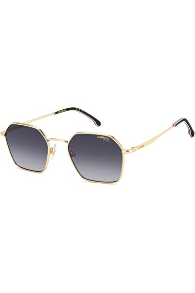 Carrera Ochelari de soare pentru femei Carrera CA334/S J5G/9O, aurii, hexagon...