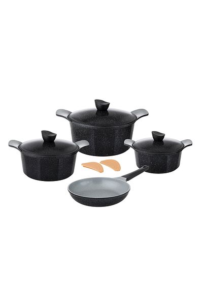 Jewel GRANITE COOKWARE SET 9 PCS