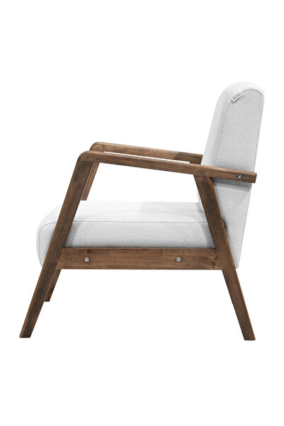 Zem Pavia Berjer Ceviz Ahşap, Kırık Beyaz