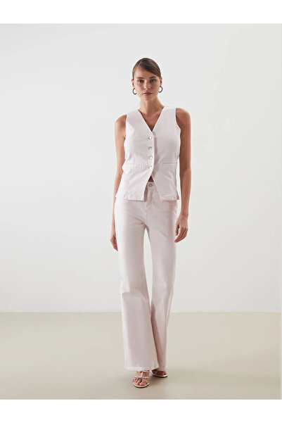 LC Waikiki Lcw Vision Pink Flare Women's Jean Pants