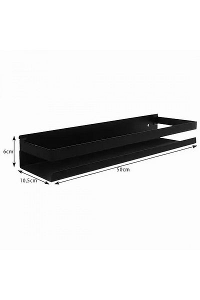 varioshop Raft accesorii de baie VarioShop®, din otel inoxidabil, capacitate maxima suportata 10 kg, potrivit