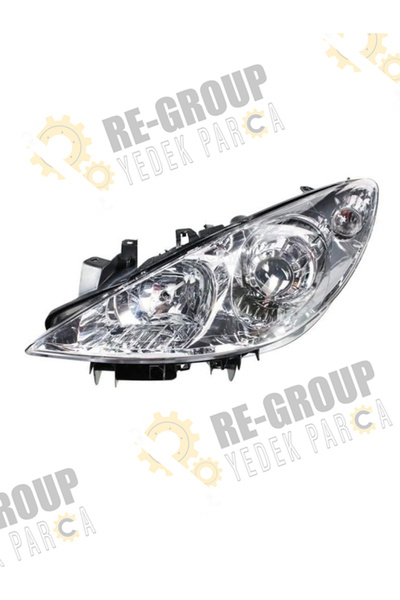 İthal PEUGEOT 307 ÖN FAR MERCEKLİ MAKYAJLI KASA 2006-2009 SOL 620886