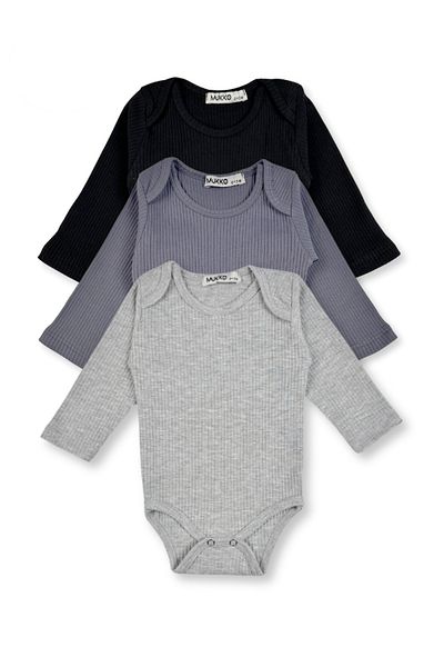 difa kids Basic Triple Set Baby Girl/Boy Summer Rompers