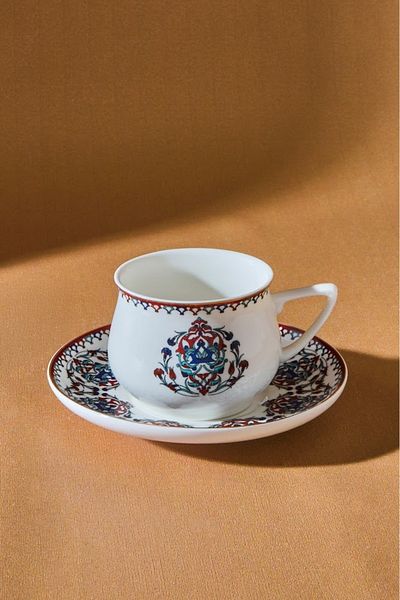 Karaca Nakkaş 2-Person Coffee Cup Set 100 ml
