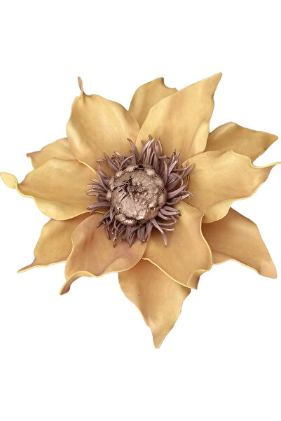 kutmen Dekoratif Lateks Manolya Bohça,valiz Veya Vazo Çiçeğı Eva(YAPAY ÇİÇEK)