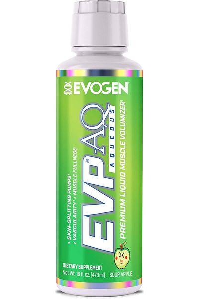 EVOGEN EVP AQ | Premium Liquid Muscle Volumizer | Skin Splitting Pumps | Muscle Fullness | Betaine |
