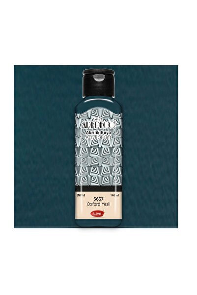 Artdeco 3637 AKRİLİK BOYA 140 ML. OXFORD YEŞİLİ