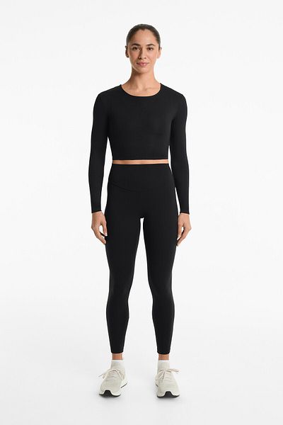Oysho Comfortlux Back Detailed Long-Sleeved T-Shirt