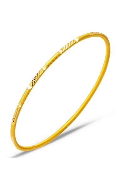 Hakan Güler Kuyumculuk Altın Hediyelik Yıldız Desenli Ajda Bilezik