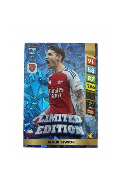 Panini Fifa 365 Adrenalyn XL 2025 Limited Edition Jakub Kiwior