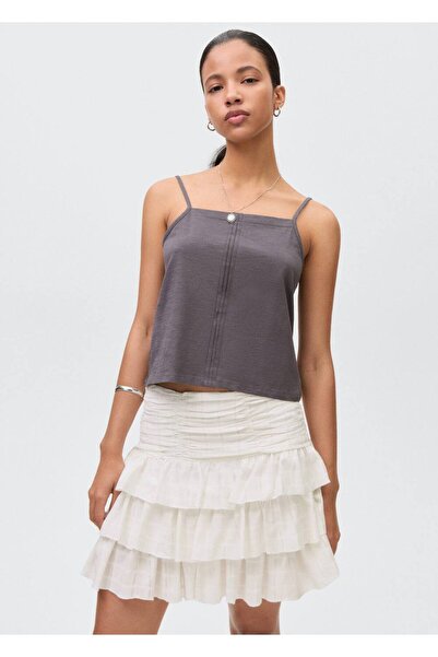 Mango Teen Volană și fustă strânsă