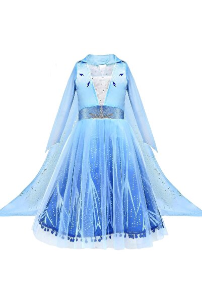 EvrikaUnity Rochie Elsa Frozen 2 pentru copii, EvrikaUnity®, Regina Ghetii, 6...