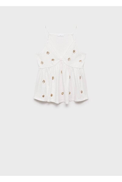 Mango Teen Payetli bluz