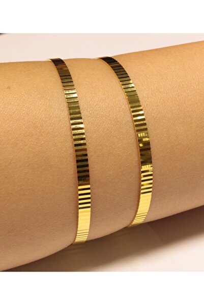 Hakan Güler Kuyumculuk Altın Hediyelik Desenli Ajda Bilezik