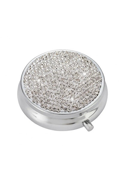 Choice3 علبة حبوب بيضاء لامعة مقاومة للماء، منظمات متينة للسفر مع عمر افتراضي...