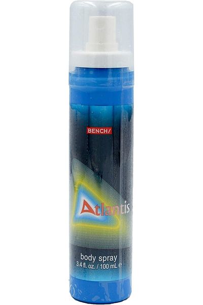 BENCH Atlantis Body Spray by Bench, 100ml, for Men, Refreshing