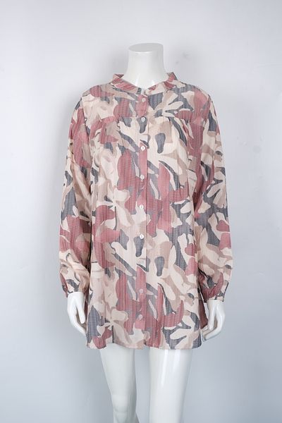MUSTÜN Judge Collar Woven Shirt