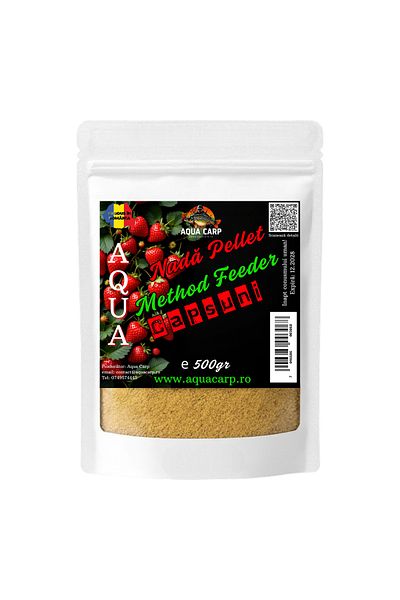 Aqua Nada Pellet Method Feeder Capsuni 700gr