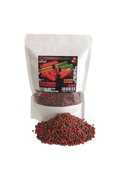 Aqua Pelete AquaCarp Legend Method Feeder 4mm Capsuni 1.5kg