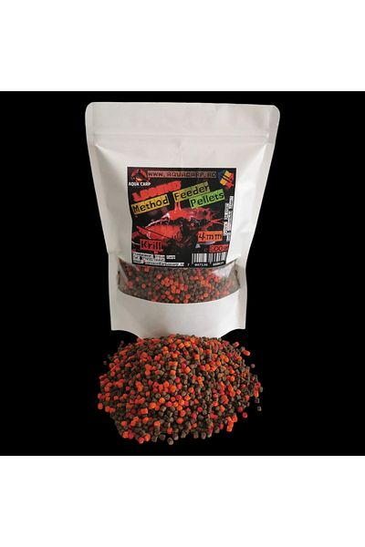 Aqua Pelete AquaCarp Legend Method Feeder 4mm Krill 500gr