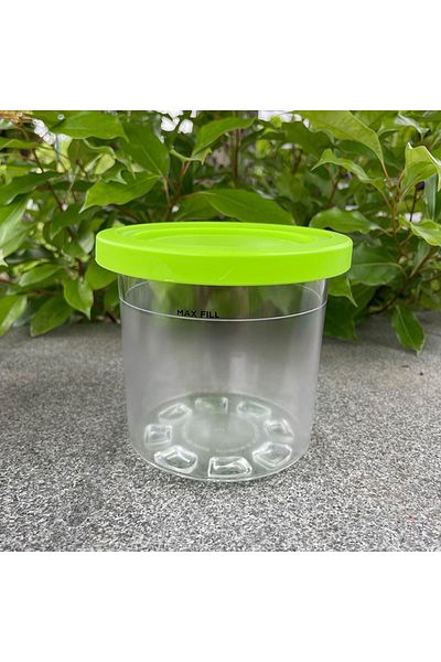 Choice Light Green Cup For Ninja Creamie Maker Cups Reusable Can Store Ice Cream Pints Containers With Seal