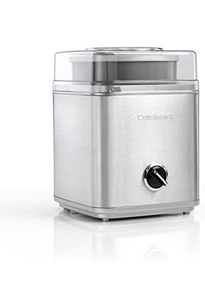 Cuisinart Deluxe Ice Cream Maker, Frozen Yogurt Maker & Sorbet Maker, 2L capacity, Silver ICE30BCU