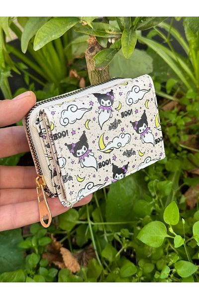 DerinHome Kuromi Wallet Wide Size Child Teenage Wallet