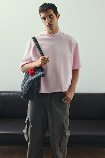 H&M Tişört Oversized Fit