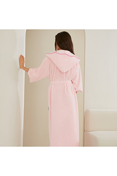 REEFI Revi Waves Pink Bath Robe