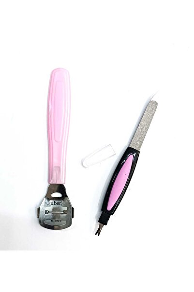 Kapris manikür set topuk rendesi tırnak et sıyırıcı & törpü