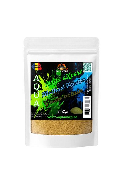 Aqua Nadă Aqua eXpert Method Feeder Green Betain 1kg